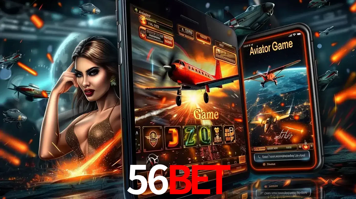 Mulher estilosa cercada por telas que exibem a jogabilidade do Aviator, capturando a intensidade e a estratégia deste popular crash game oferecido pelo 56bet.